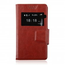 Fashional Clemence Universal Leather Case for 3.0-4.0Inch Mobile Phone Assorted Color