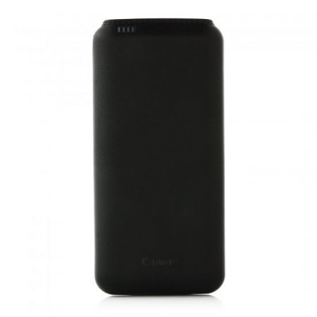 Cager B20000 Double USB Port 20000mAh Smart Power Bank For Smartphones Tablet PC Black