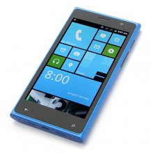 P1301 Smartphone Android 2.3 OS SC6820 1.0GHz 4.5 Inch 3.0MP Camera- Blue