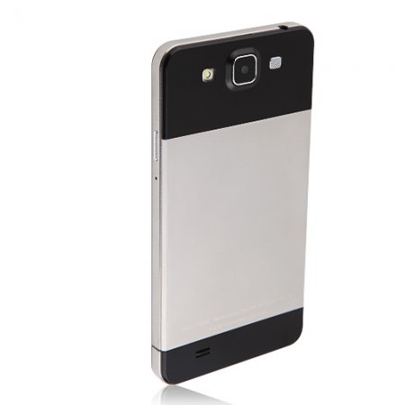 Tengda T94 Smartphone Android 4.2 MTK6589 Quad Core 1G 4G 5.0 Inch HD Screen 8.0MP Camera- Black & White