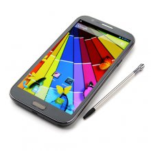 Tengda S7599 Smartphone HD Screen 1GB 16GB Android 4.2 MTK6589 Quad Core 5.8 Inch 12.0MP Camera- Grey