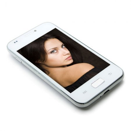 i8750 Smartphone Android 2.3 OS SC6820 1.0GHz 4.0 Inch 2.0MP Camera- White
