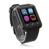 U Watch U8 Plus Smart Bluetooth Watch 1.44" Screen for iOS & Android Smartphones Black