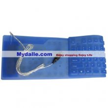 109keys Flexible keyboard silicone keyboard washable foldable full size usb ps2 keyboard