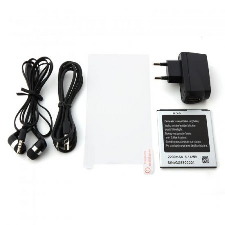 JIAKE Find 7 Smartphone Android 4.4 MTK6582 5.0 Inch Smart Wakeup Gesture Sensing Black