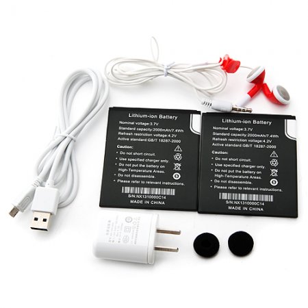 S8 Smartphone Android 4.2 MTK6589 Quad Core 6.0 Inch HD Screen 3G Gesture Sensing 1GB 16GB -White