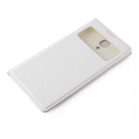 Protective Flip Cover For Samsung GALAXY S4 Smartphone White