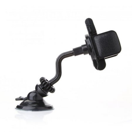 360° Rotating Universal Phone Holder for Mobile GPS Pad MP4 Black