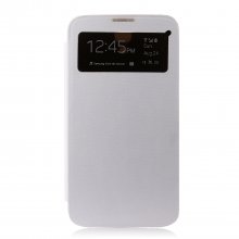 White Protective Case S-View Case + Screen Protector for Flying Mega Smartphone