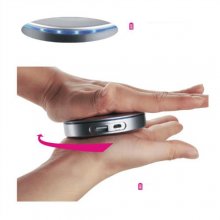 Lomui L441 4400mAh Circular Rotation Power Bank for Mobile Phone iPhone4 iPad 2 Color Random