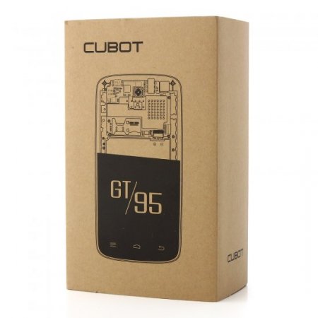 Cubot GT95 Smartphone MTK6572W Dual Core 4.0 Inch Android 4.4 - White