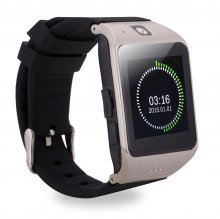 Uhappy UW1 GSM Smart Watch Camera Bluetooth NFC TF Card Wristwatch Sliver