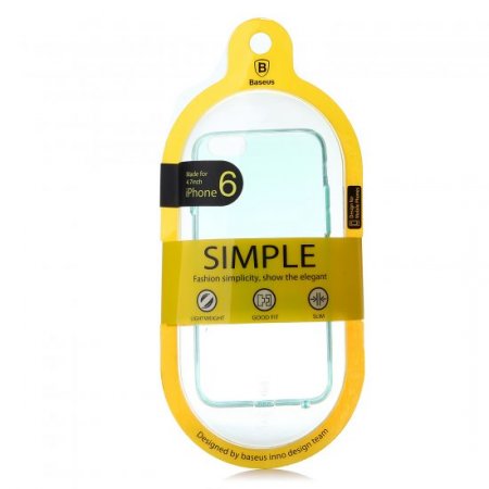 Soft TPU Back Case Back Cover for iPhone 6 Transparent Green