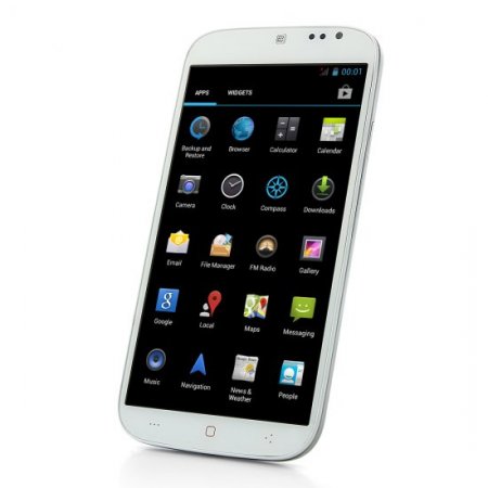 Tengda S1 Smartphone MTK6582 1GB 4GB Android 4.2 5 Inch OTG Air Gesture - White