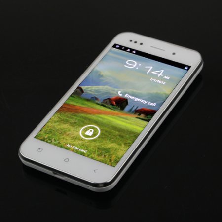 ZOPO ZP500 Libero Ultra-slim Smart Phone 4.0 Inch IPS Screen Android 4.0 MTK6575 - White