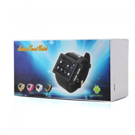 An1 Smart Watch Phone 2.0 Inch MTK6515 Android 4.1 Camera GPS WiFi - Black