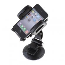 Dismountable Magic Stand Holder with Suction Cup for iPhone/Mobile Phone/MP4/PDA Black