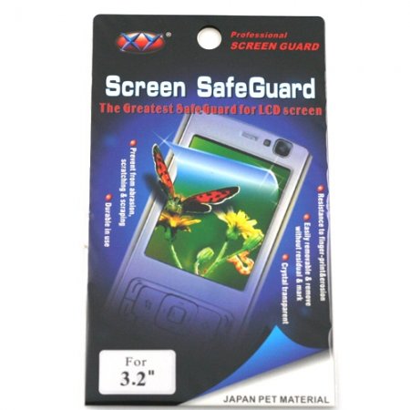 3.2 Inch LCD Screen Protector Guard For Mobile Phone / MP3 / MP4 / Camera