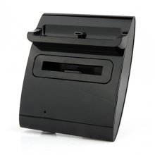 3 in 1 Battery Charger + OTG + Micro USB Charging Dock Base for Samsung i9500 Black Color