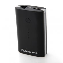 5000mAh Portable Power Bank with WiFi Router for iPhone iPad Samsung Smartphone