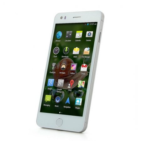 Elephone P6i Smartphone Android 4.4 MTK6582 5.0 Inch QHD Screen OTG White+Silver
