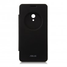 Original S-View Flip Cover Case Leather Case for Zenfone 5 Smartphone Black