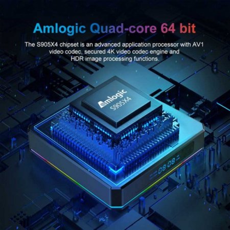 8K X96 X4 SUBTV Smart tv Box Android 11 4GB 64GB BT4.1 Amlogic S905W Media Player