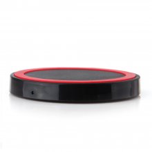 Q5 Portable Mini Wireless Charger Pad for Qi Compliant Devices Red&Black