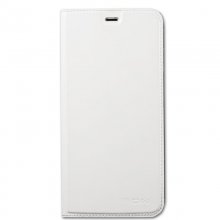 Original Protective Case Flip Cover Case PU Case for UMI IRON Smartphone- White