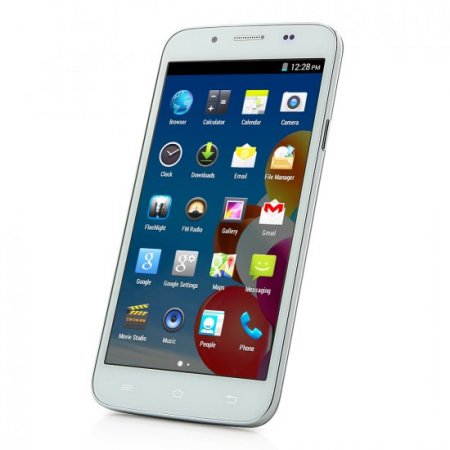 OTIUM S5 Smartphone Android 4.4 MTK6582 5.0 Inch IPS Screen Air Gesture OTG - Blue Grey