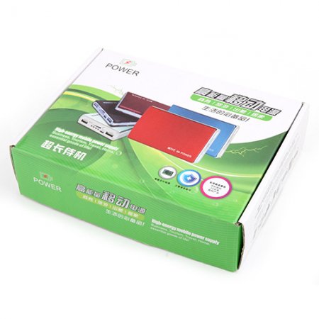 20000mAh Portable Power Bank with Flashlight for iPad Tablet PC Digital Cameras