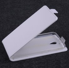 Leather Flip Cover Stand Case for ZOPO ZP320 Smartphone White