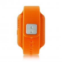 MIFone W15 2.5D Sapphire Glass Smart Bluetooth Watch 1.5"Screen TPSiV Safe Strap Orange