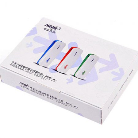 HAME A1 Broadband 3G WiFi Wireless Router Hotspot 1800mAh Mobile Power Bank