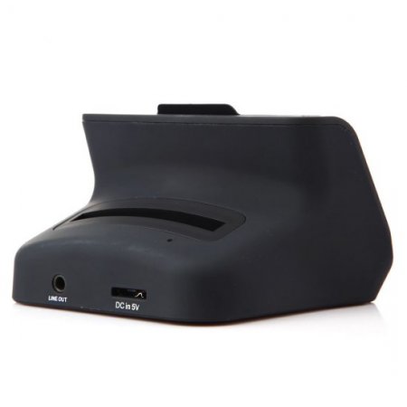 Dock Charger Stand Charger for Samsung GALAXY Note 3 Smartphone Black