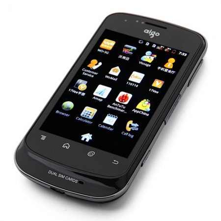 aigo D1 Smartphone 3G GPS MSM7227 1.0GHz 3.5 Inch Multi-touch Screen