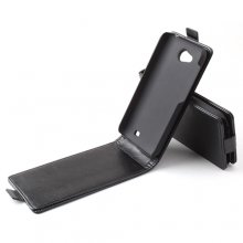 Protective Leather Flip Case Cover for ZOPO ZP810 Smartphone Black