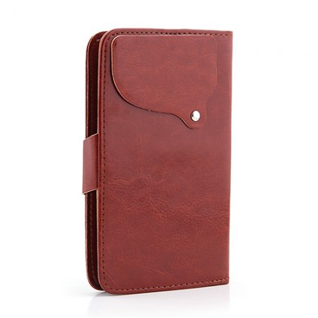Universal Leather Case Cover for 5.5 Inch Smartphone 6-color