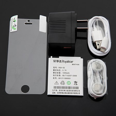 Brand New Royalstar 5S Smartphone MTK6517 Dual Core Android 4.1 WiFi FM 4.0 Inch