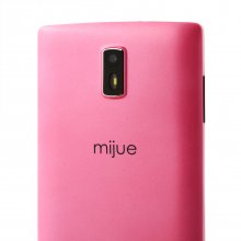 Mijue G6 Smartphone Android 4.4 MTK6572W Dual Core 5.5 Inch Smart Wake 3G Pink