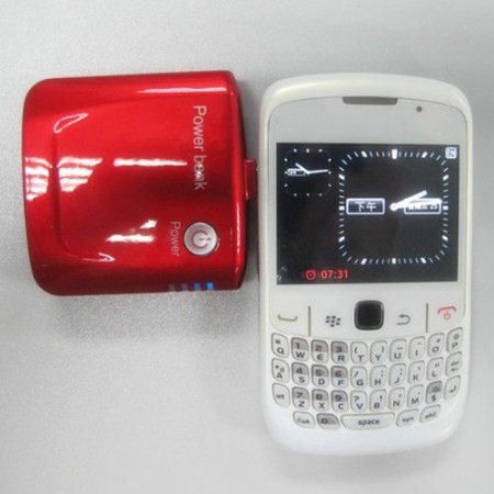 EKONA 2000mAh High Capacity Mobile Power Bank for Blackberry 2 Color