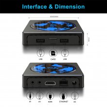 X98 mini QHDTV Smart TV Box Amlogic S905W2 Android 11 IPTV Box