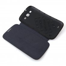 Original Battery + Blue Flip Cover Case + Screen Protector for Star N9330 Smartphone