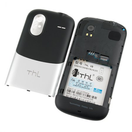 ThL V9 Smart Phone Android 4.0 OS MTK6575 1.0GHz 3G GPS WiFi 4.3 Inch QHD Screen- Black & Silver