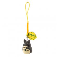 Funny and Vivid Totoro Style Resin Cellphone Pendant with Yellow Strap