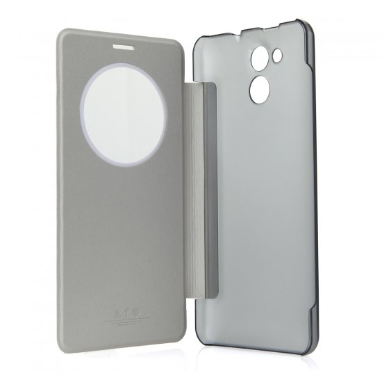 Original S-View Flip Cover Protective Case Battery Case for Elephone P7000- White