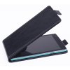 Leather Flip Cover Stand Case for Elephone G4 Smartphone Black