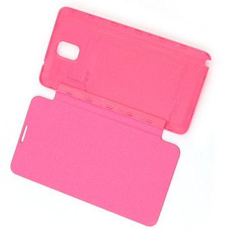 Portable Leather Flip Case Cover for Samsung Galaxy Note III Rose