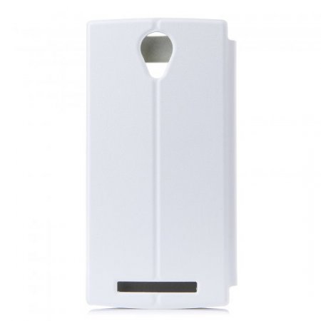 S-View Flip Cover Case Protective Case for ThL L969 Smarthphone - White