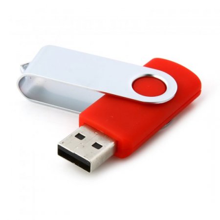 Portable SSK Metal USB Plug Flash Memory U Disk 32GB Red